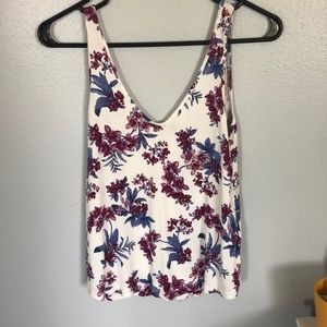 Floral tank top